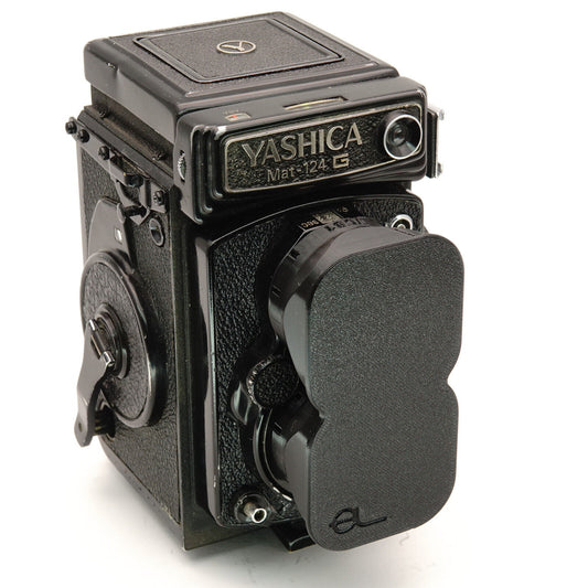 Yashica Bay. I Hood f.Rollei /Yashica MAT w. Case (1725123766 Yashica Bay. I Hood f.Rollei /Yashica MAT w. Case (1725123766