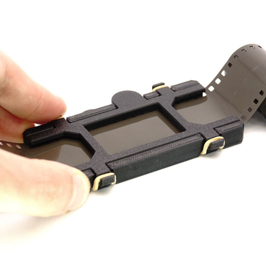 35mm film holder for DSLR, smartphone, and 35mm DSLR film scanner