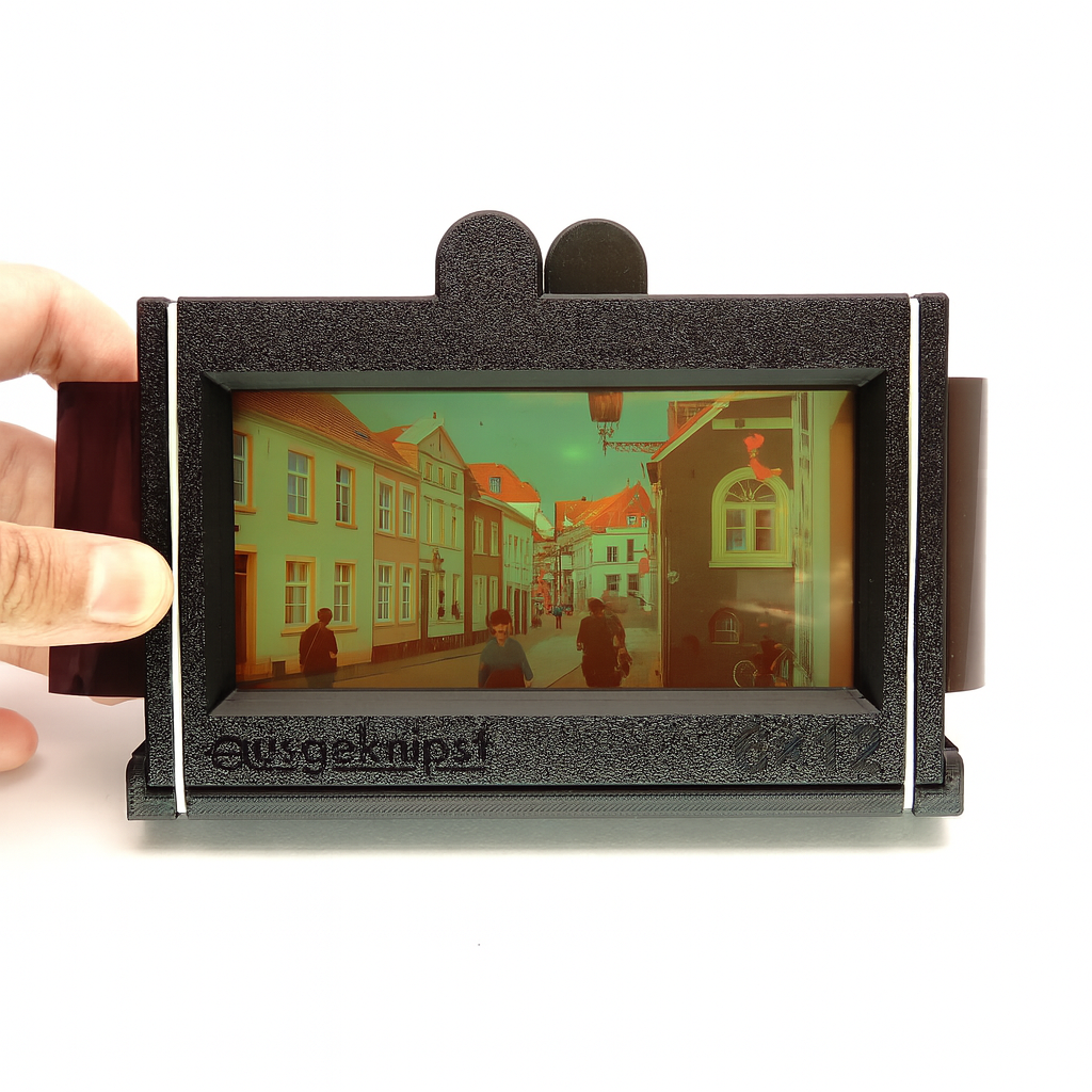 Filmscanner Halter für 6x12 Panorama Mittelformat