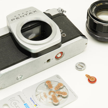 PX400 battery adapter for Pentax Spotmatic SP & Fujica ST