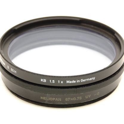 Filter-Adapter für Hasselblad B60 Filter an Objektiven mit 67mm Gewinde