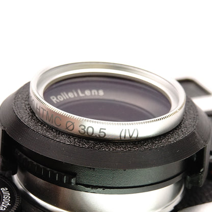 Zubehör für Rollei 35 AF (MINT) | Deckel, Filteradapter, Gegenlichtblende & Half Case