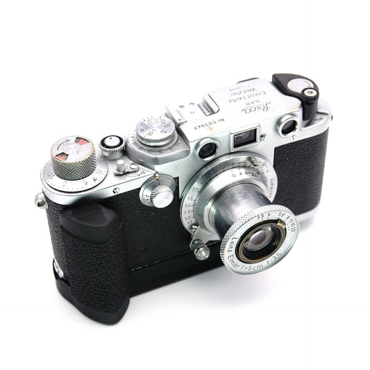 Handgriff für Leica IIIf I II Barnack LTM mit Arca Swiss Stativplatte