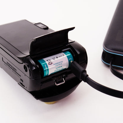 CR123A Akku mit USB-C für Yashica T4 / T5, Contax T2, Mju-II & Co.