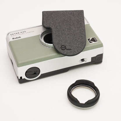 Zubehör für Kodak Ektar H35 | Deckel, Filteradapter, Auslöseschutz