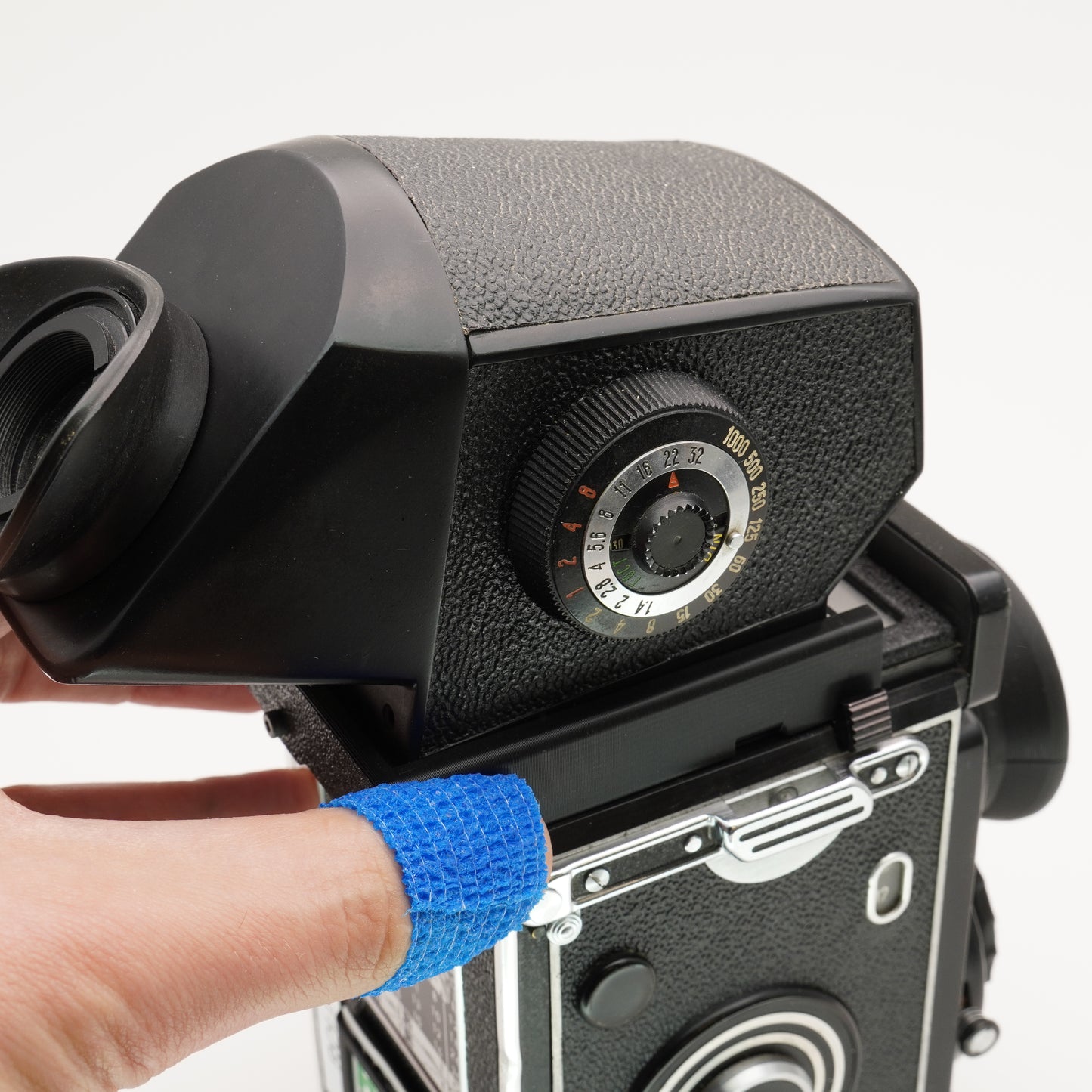 Adapter for Kiev 88 & Hasselblad Prism to Rolleiflex TLR Cameras