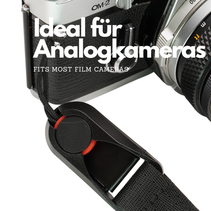 Kamera-Tragegurt mit Schnellverschluss für Analogkameras