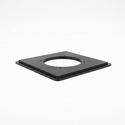 Placa de objetivo Ausgeknipst Copal #3 para Plaubel Peco 4x5