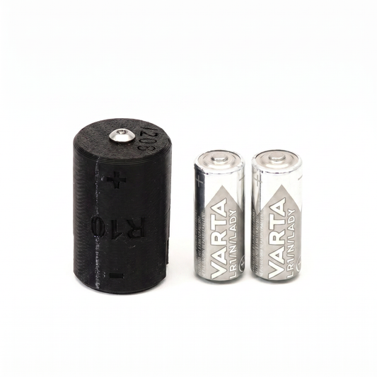 Batterieadapter R10 (332 U8) für Unigor 3P & Metrawatt-Messgeräte