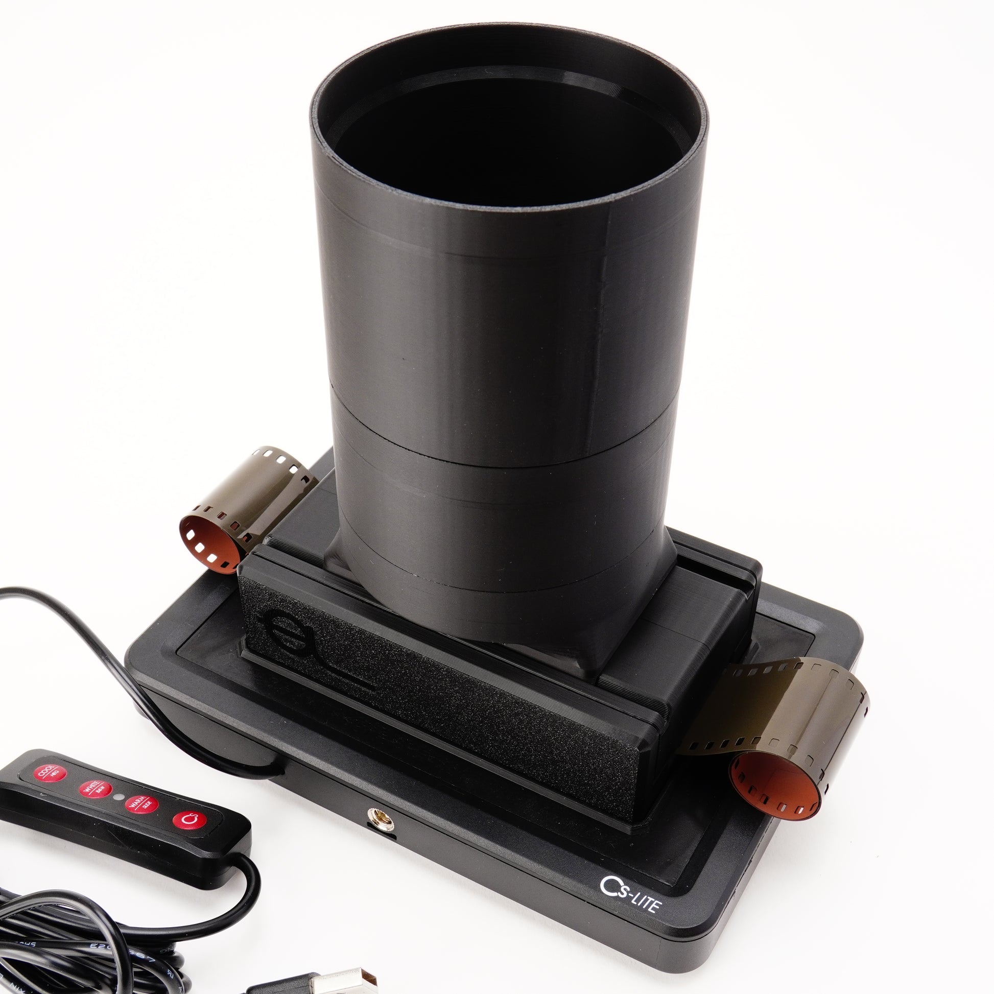 ausgeknipst film scanner set 35mm modularer filmhalter fuer cs lite