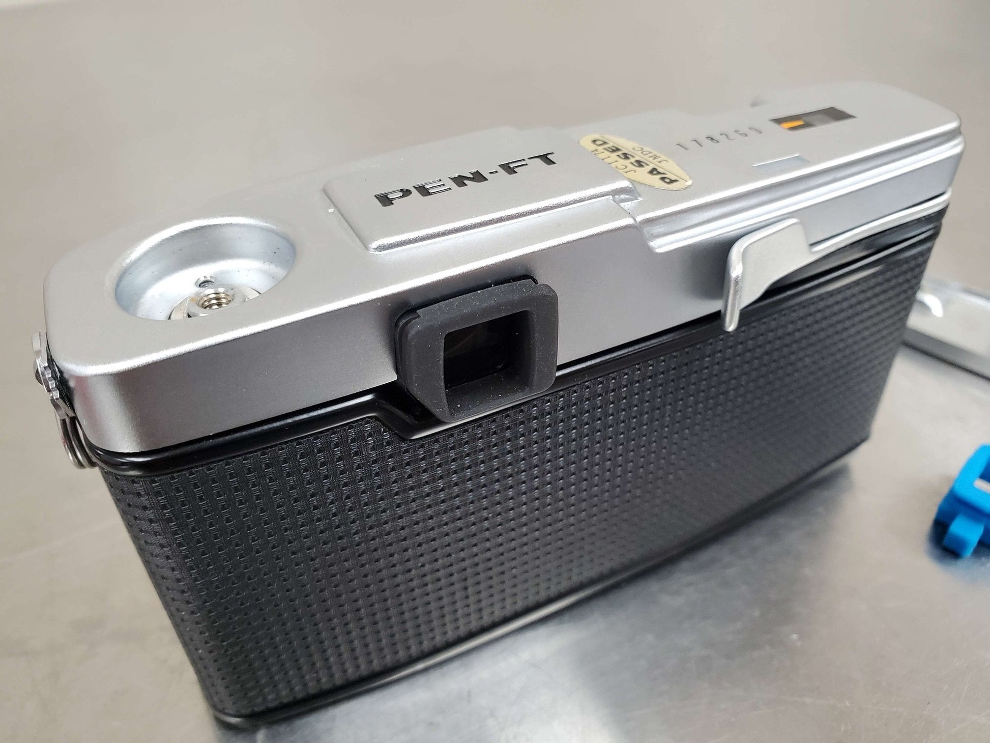 Olympus Pen FT mit neuem Sucher-Okular