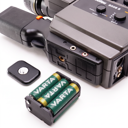 Batterieadapter für Beaulieu 6008, 7008, 9008