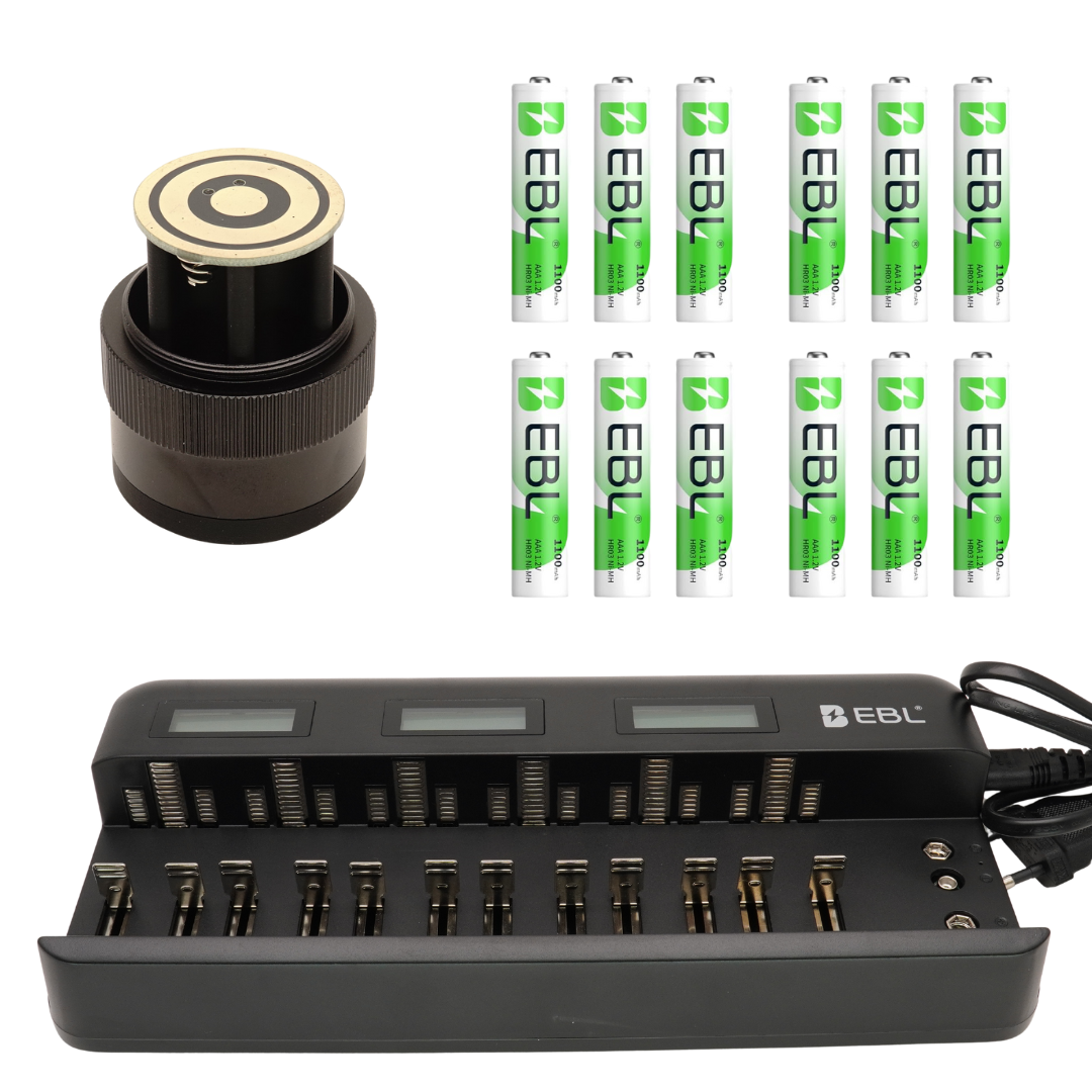 Akku Batterie Adapter v2 für Beaulieu 4008 S, ZM, ZMII, ZM4 & M3