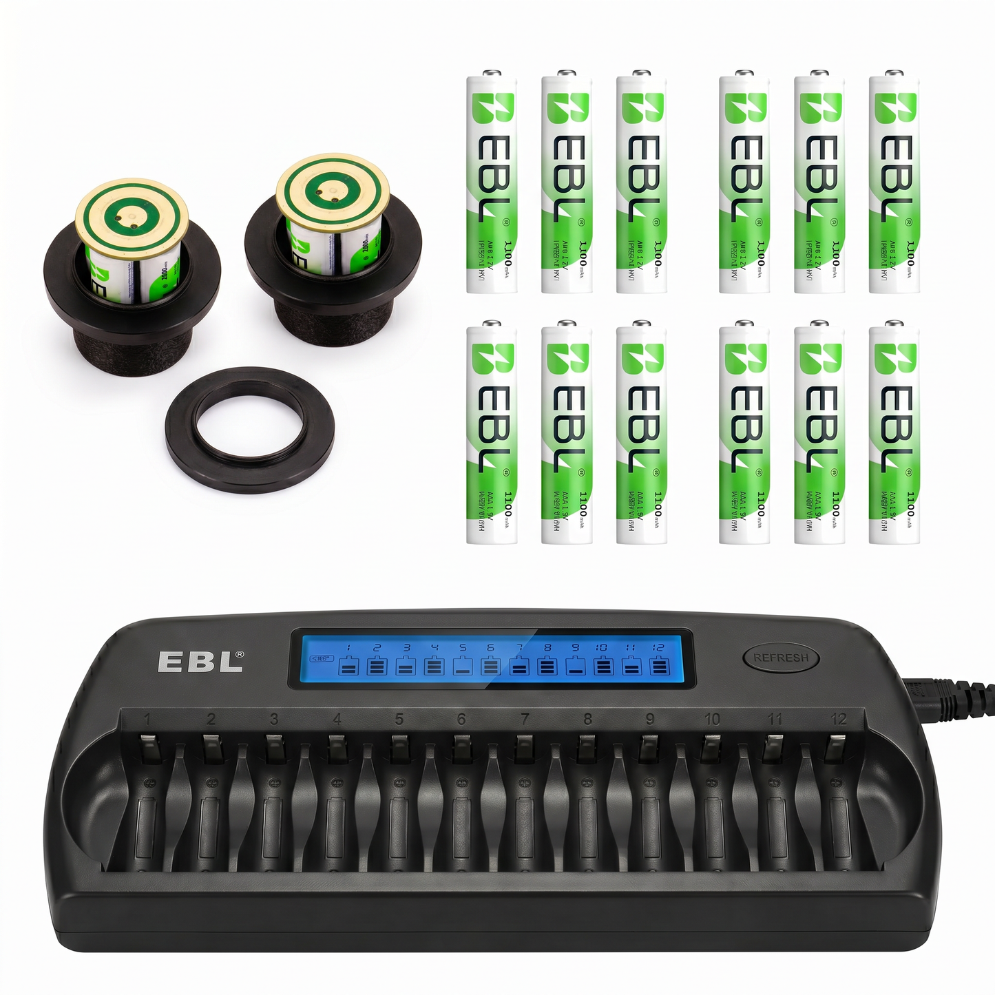 Adaptador de batería para Beaulieu S2008 (3 pines)