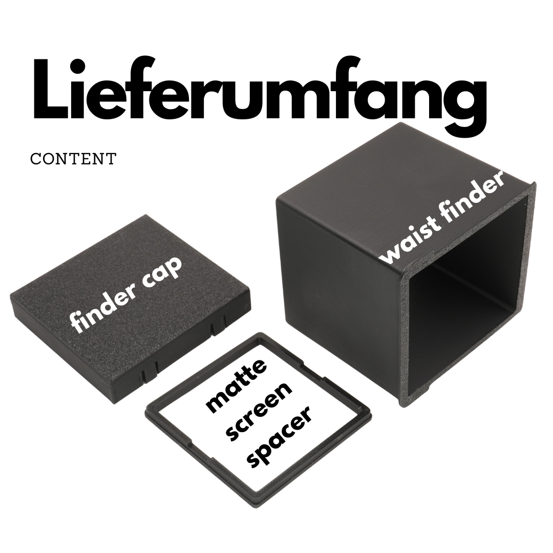 Fokus-Adapter-Set für Escura Hasselback an Hasselblad Kameras