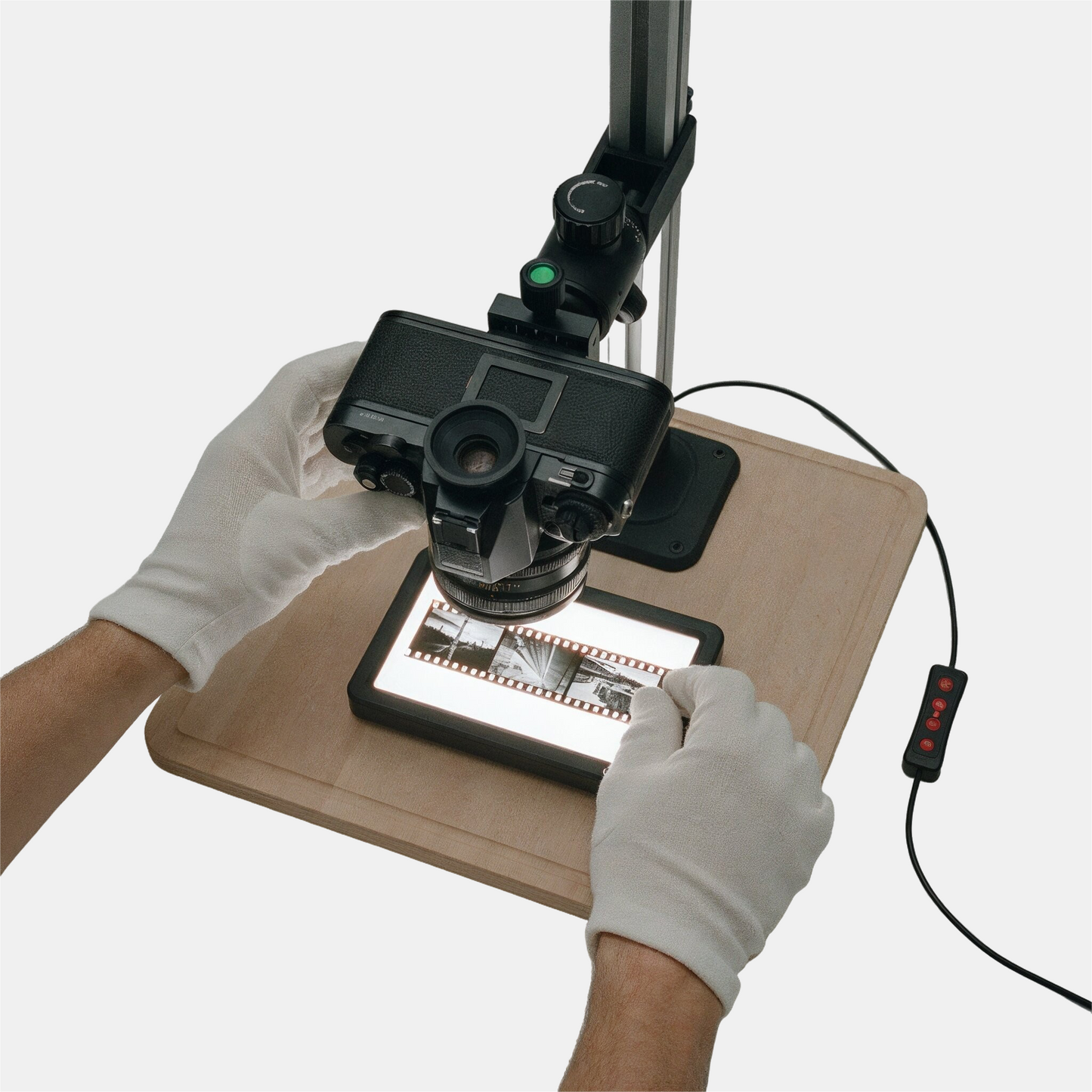 Modular Repro Stand for DSLR & DSLM Film Scanning