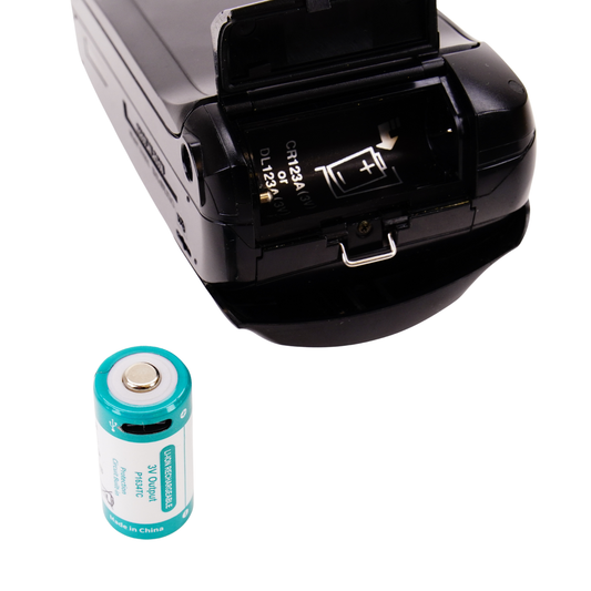 Batería CR123A con USB-C para Yashica T4 / T5, Contax T2, Mju-II y compañía