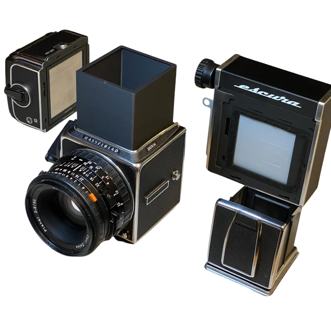Fokus-Adapter-Set für Escura Hasselback an Hasselblad Kameras