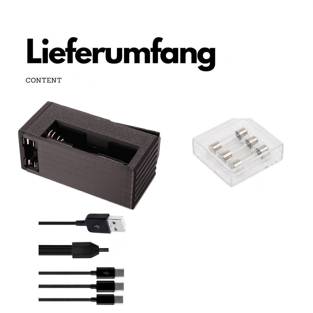Lieferumfang Gewellt - Nur Kaefig ohne Akkus