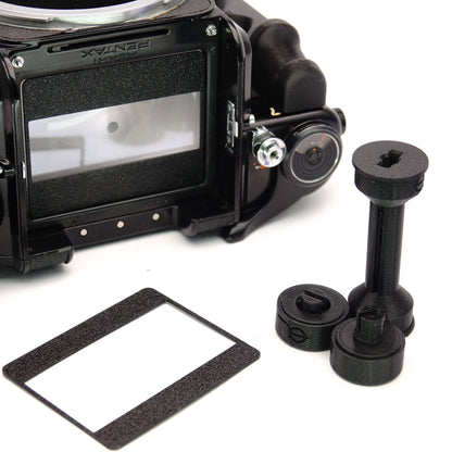 35mm to 120 panorama adapter + mask frame tested with Pentax 67