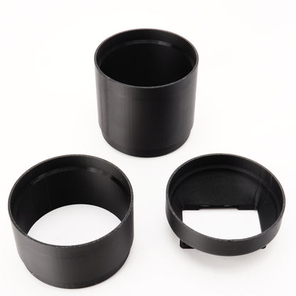 Escáner de película Parasol Mini (Capucha S) – Protección contra luz dispersa para Minox y 110