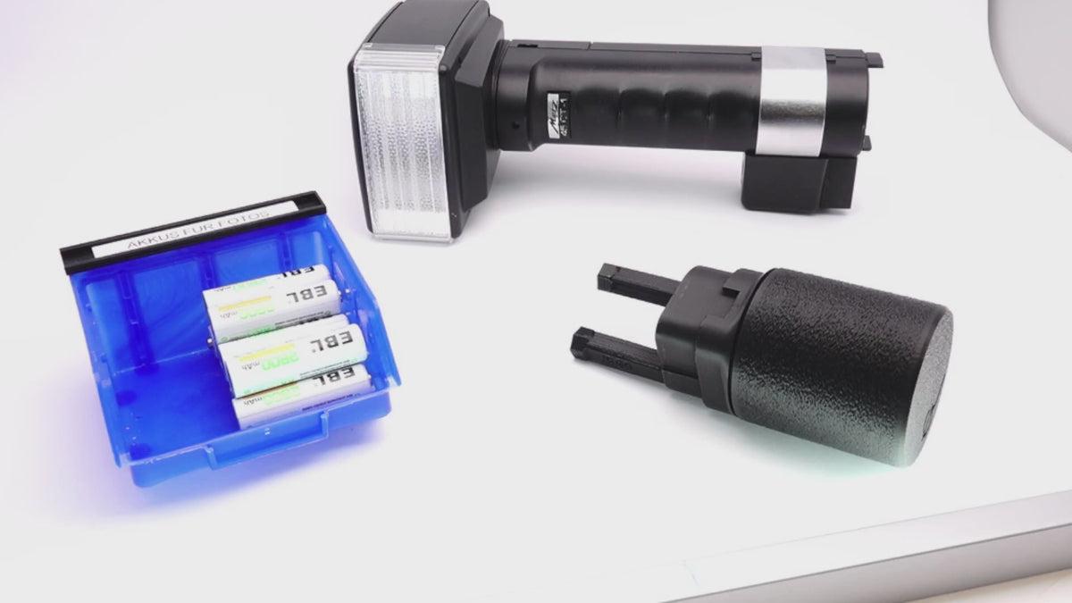 Video: Batterieadapter für Metz 45 CT 1, CT 3, CT 4, CL 4
