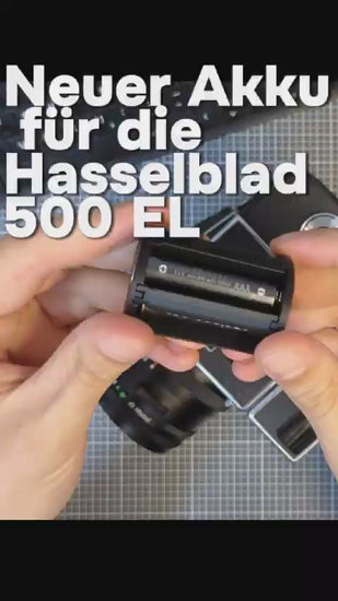 Video: Batterieadapter für Hasselblad 500 EL, ELM, ELX