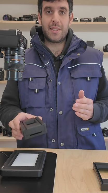 Video: Film Scanner Set Duo für 35mm + 120 Mittelformat