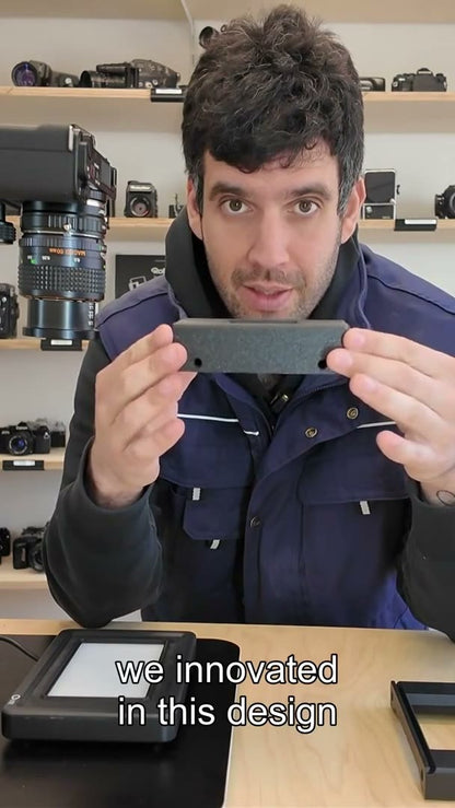 Video: Film Scanner Set Duo für 35mm + 120 Mittelformat