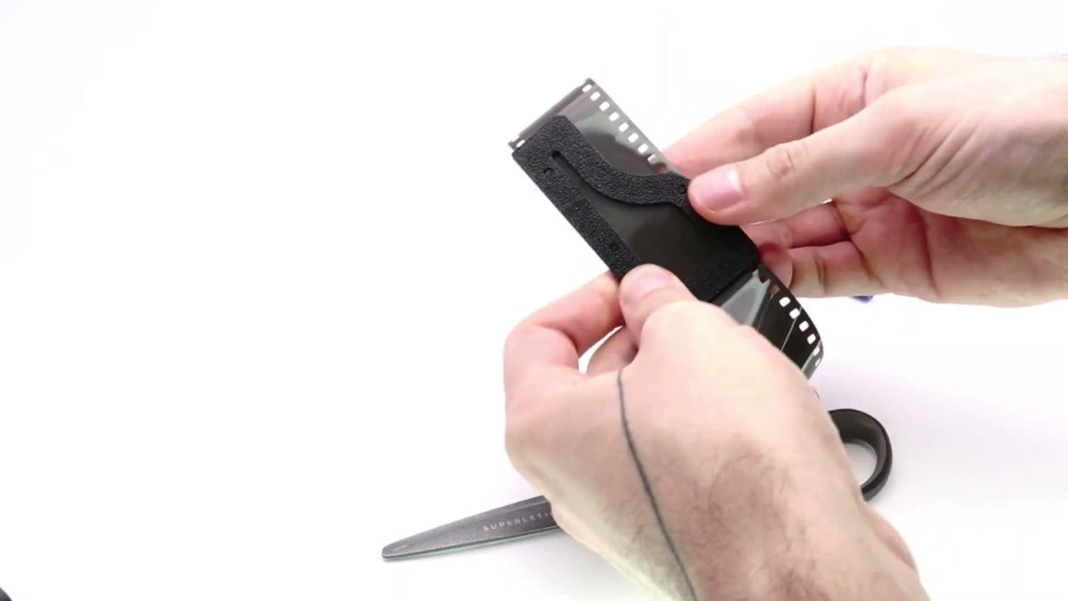 Video: 35mm Filmschneider Schablone für AP, Legacypro & Watson Filmlader