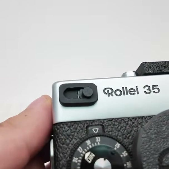 Video: Belichtungsmesser Abdeckung für Rollei 35, 35S, 35T