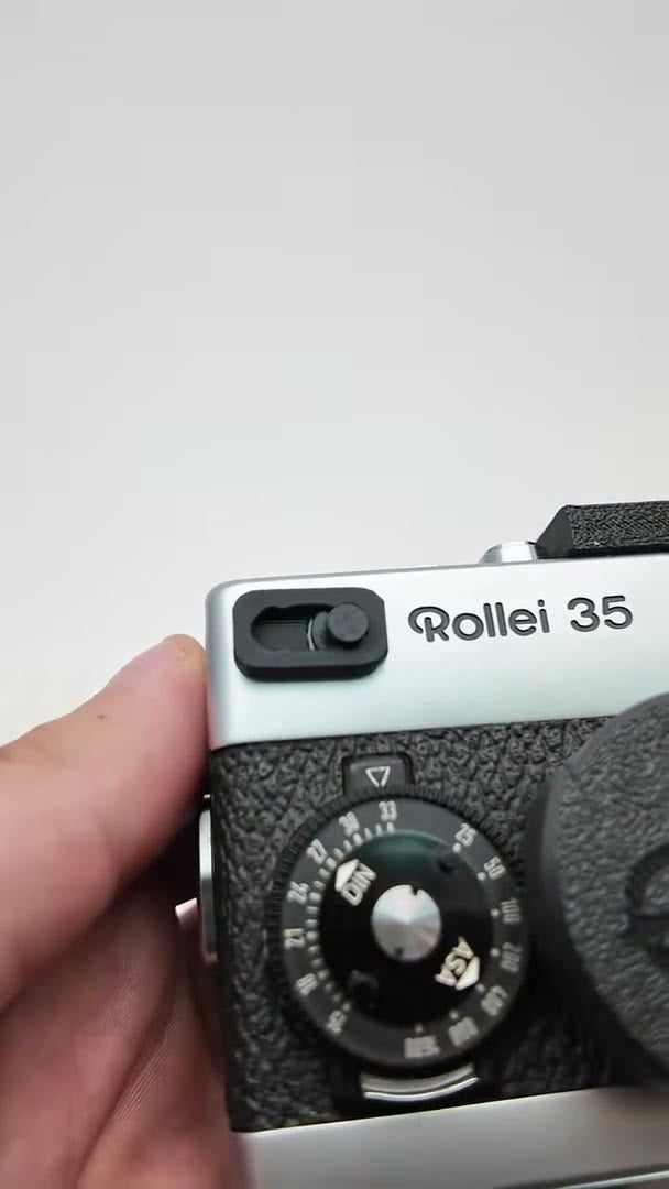 Video: Belichtungsmesser Abdeckung für Rollei 35, 35S, 35T