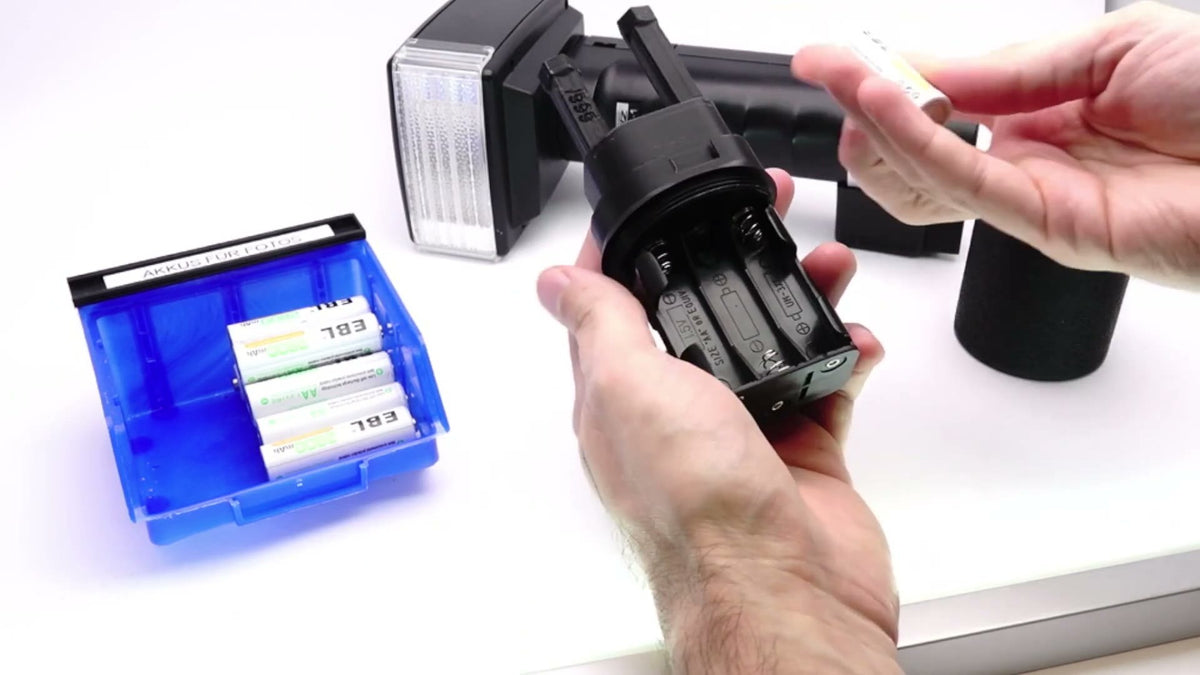 Video: Batterieadapter für Metz 45 CT 1, CT 3, CT 4, CL 4