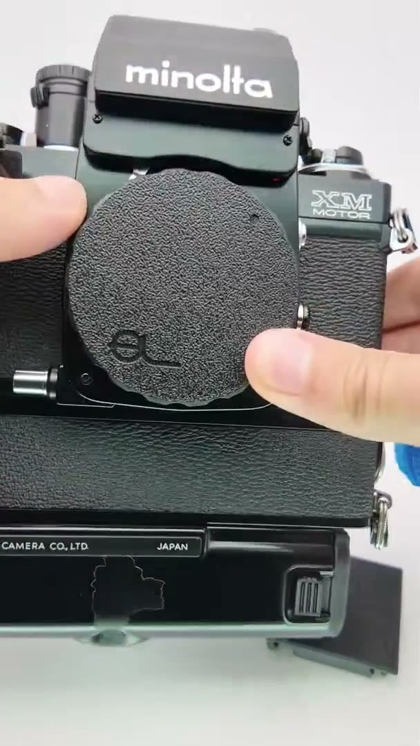 Video: Deckel für Minolta XM, XK (Abdeckung für Sucher, Mattscheibe & Body)