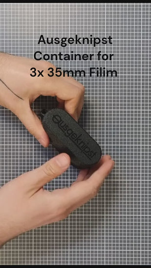 Video: Filmdose für 35mm Analogfilm (3er / 5er)