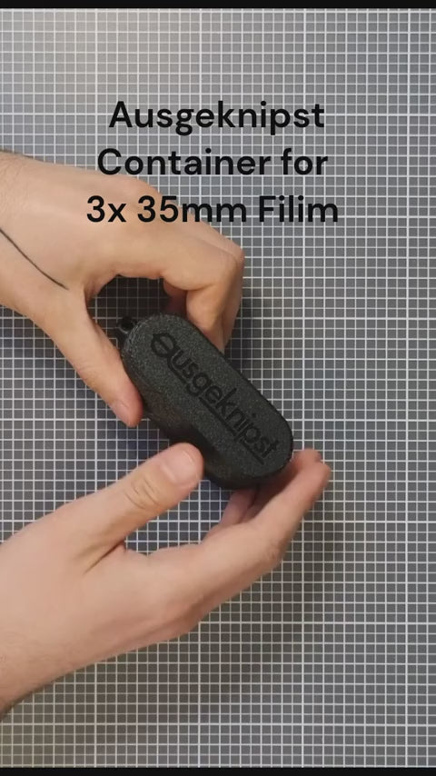 Video: Filmdose für 35mm Analogfilm (3er / 5er)