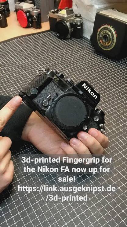 Video: Handgriff für Nikon FA