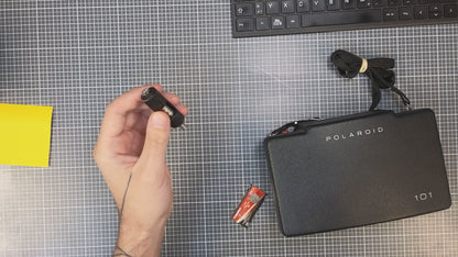 Video: PX19 Batterieadapter für Polaroid Land Camera 100, 220 (Eveready 531)
