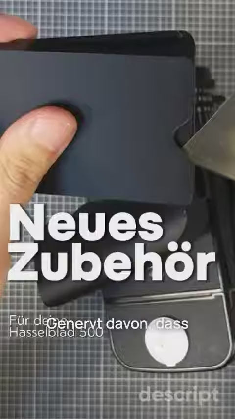 Video: Schutz für Hasselblad 500 & Kiev 88 Magazinschieber