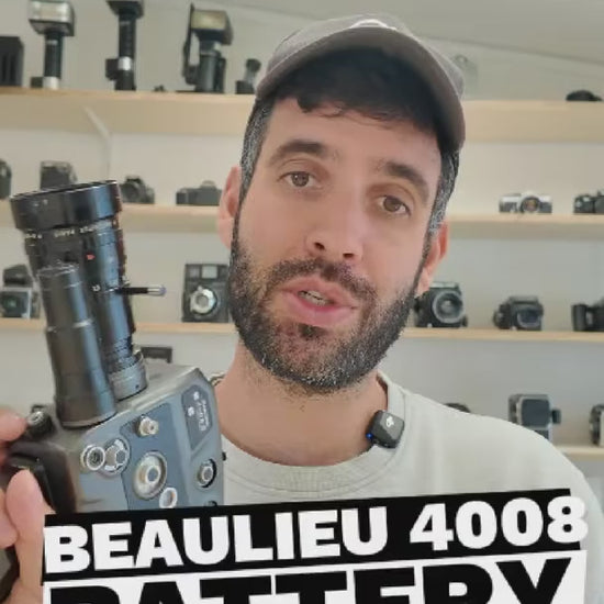 Video: Extra Einsatz für Beaulieu 4008 (ohne Deckel, Batterieadapter)