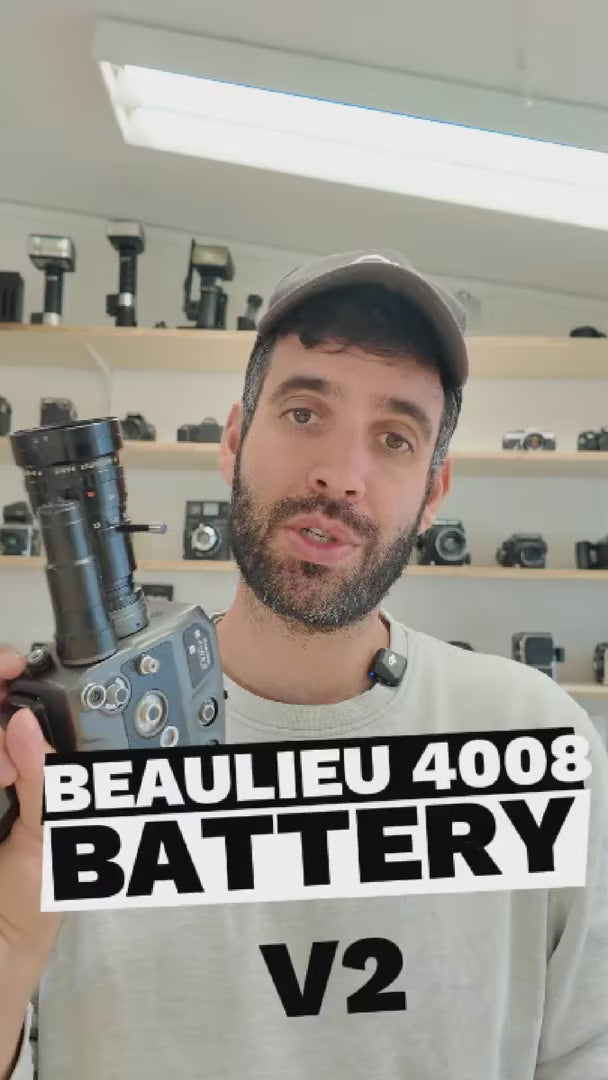 Video: Extra Einsatz für Beaulieu 4008 (ohne Deckel, Batterieadapter)