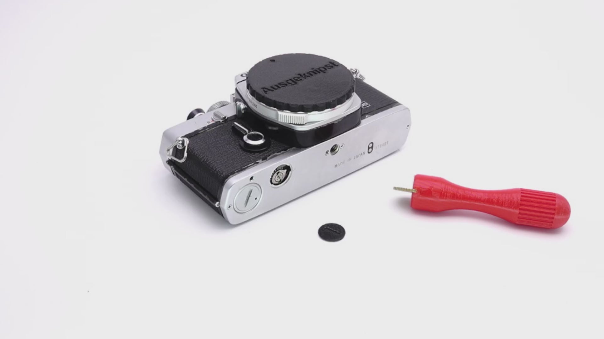 Winder Cover for Olympus OM-1, OM-2, OM-4 & OM-3 – Ausgeknipst