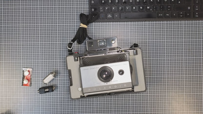 Video: PX24 Batterieadapter für Polaroid Land Kamera 103, 104, 210 (Eveready 532)