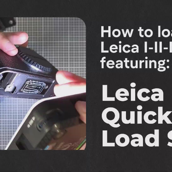 Video: Filmspule für Leica I, II, III Barnack (Quick Load)