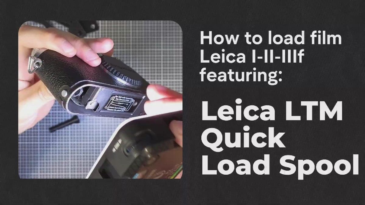 Video: Filmspule für Leica I, II, III Barnack (Quick Load)