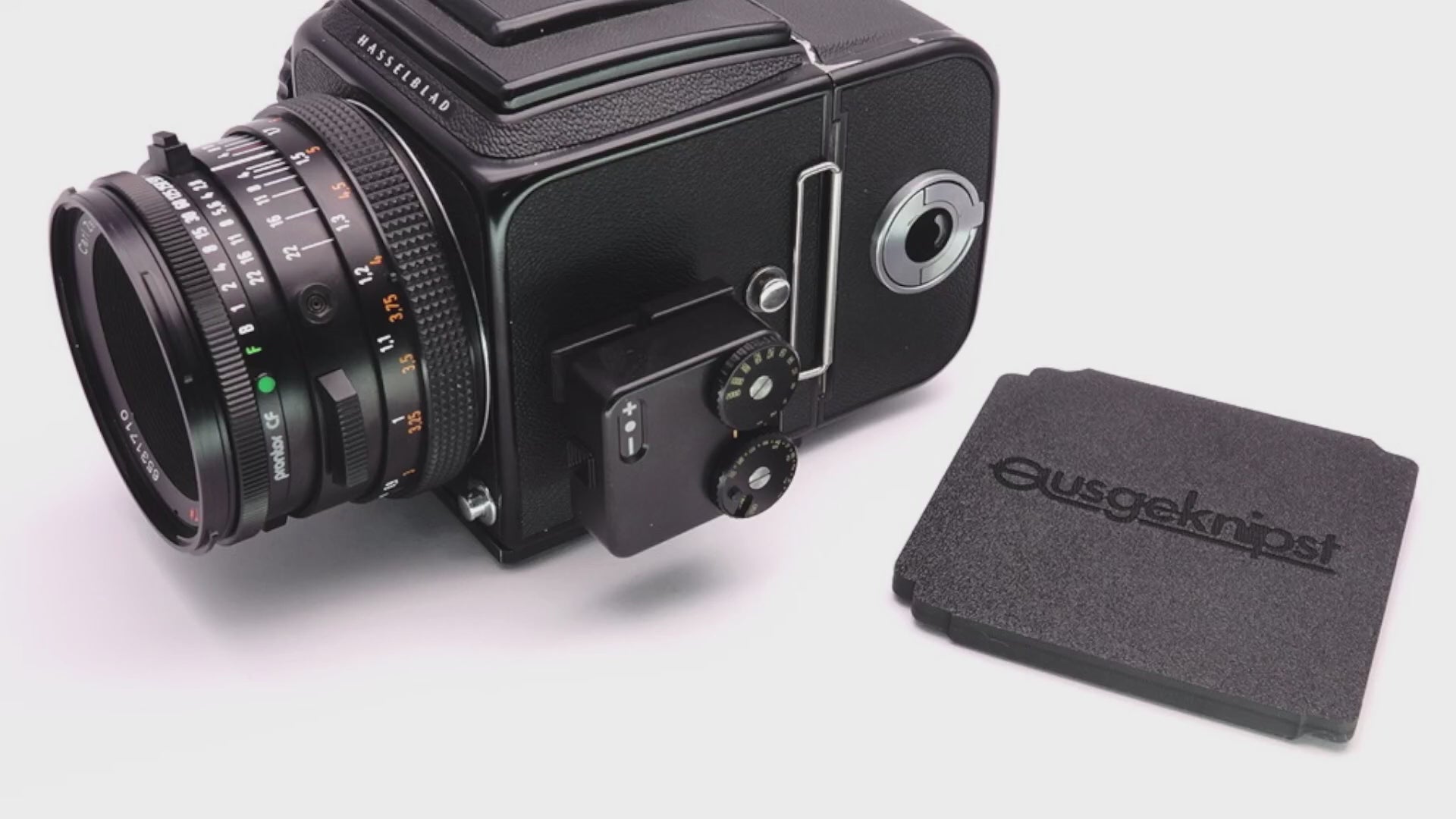 Video: Magazin-Abdeckung für Hasselblad 500, 503, A12, A16, A24