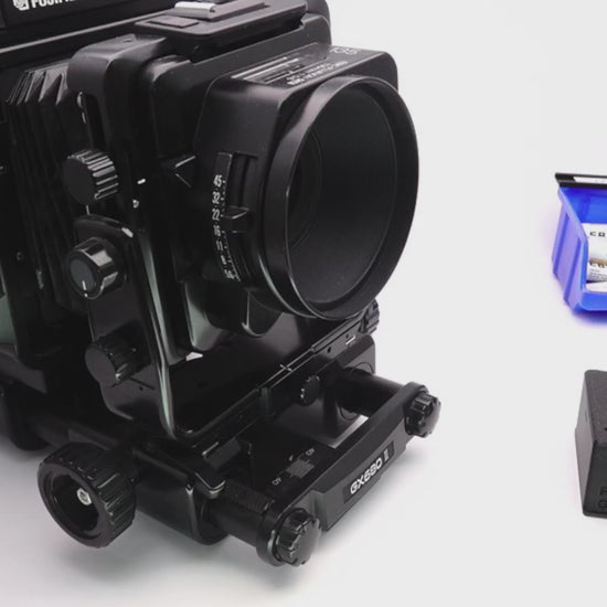 Video: Batterieadapter für Fuji GX680