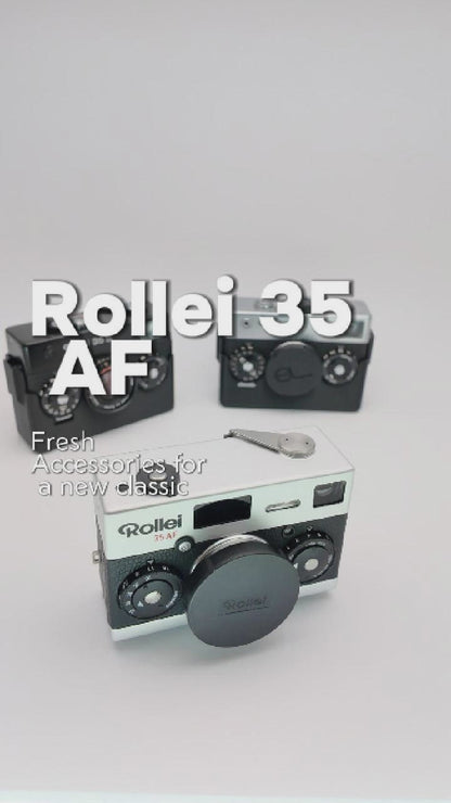 Zubehör für Rollei 35 AF (MINT) | Deckel, Filteradapter, Gegenlichtblende & Half Case