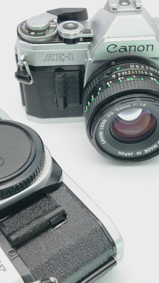 Battery door replacement for Canon AE-1 and A-1 models
