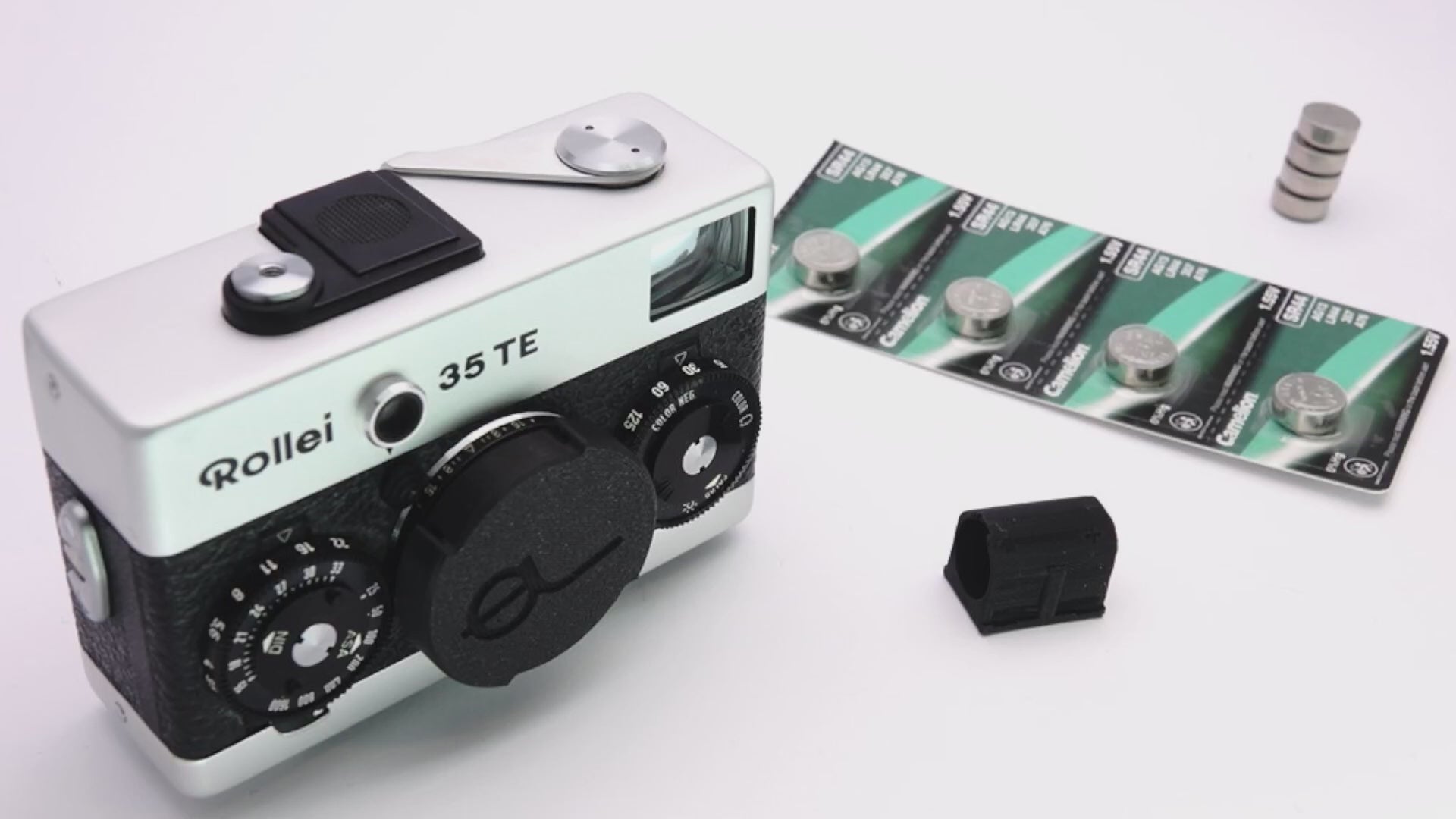 Video: PX27 Batterieadapter für Rollei 35 SE, 35 TE